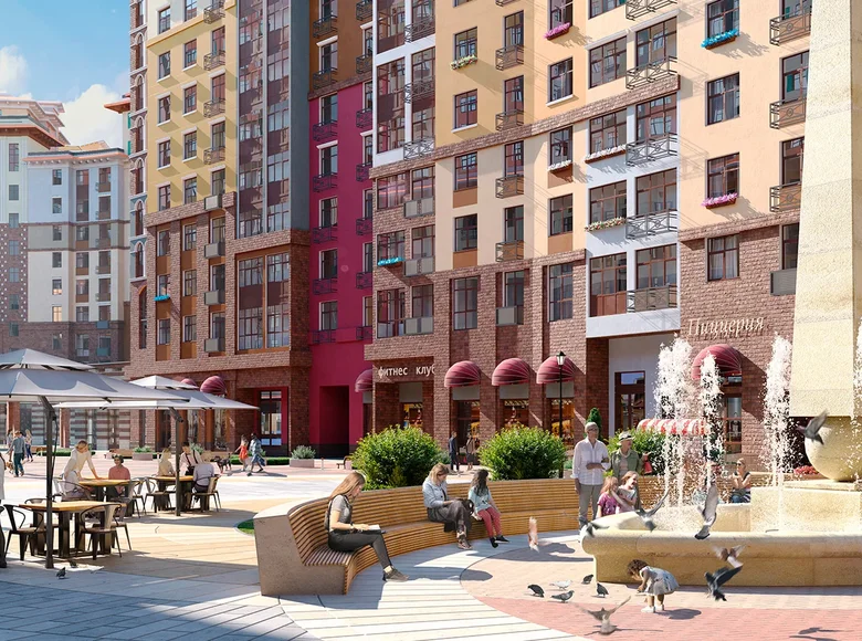 2 room apartment 60 m² Leninsky District, Russia