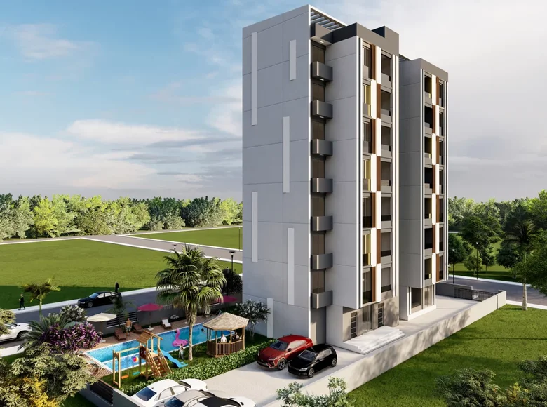 Apartamento 3 habitaciones 69 m² Mezitli, Turquía