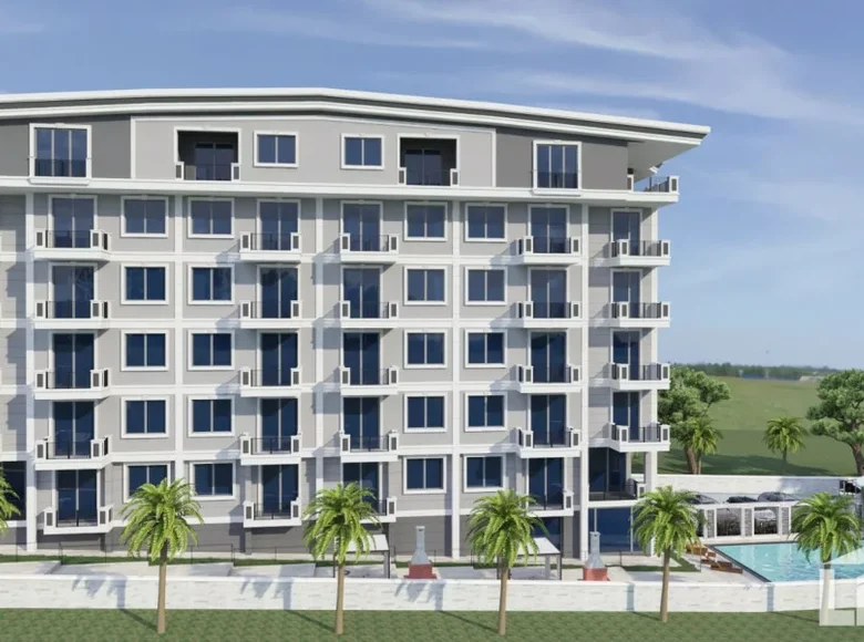 Mieszkanie 4 pokoi 40 m² Alanya, Turcja