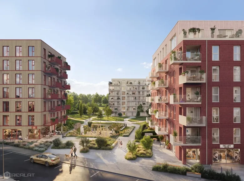 2 room apartment 48 m² Riga, Latvia