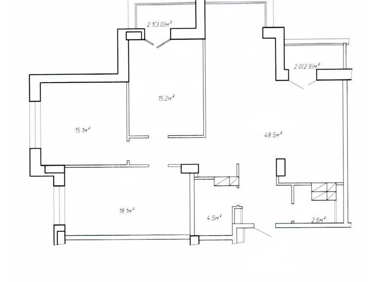 Apartamento 4 habitaciones 108 m² Minsk, Belarús