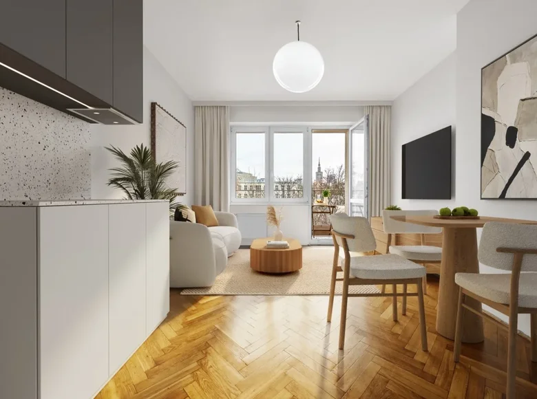 3 room apartment 53 m² Warsaw, Poland