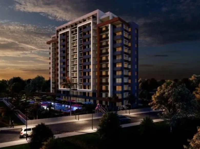 Appartement 1 chambre 66 m² Erdemli, Turquie