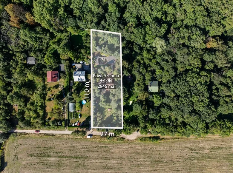 Działki 2 946 m² Poznań, Polska