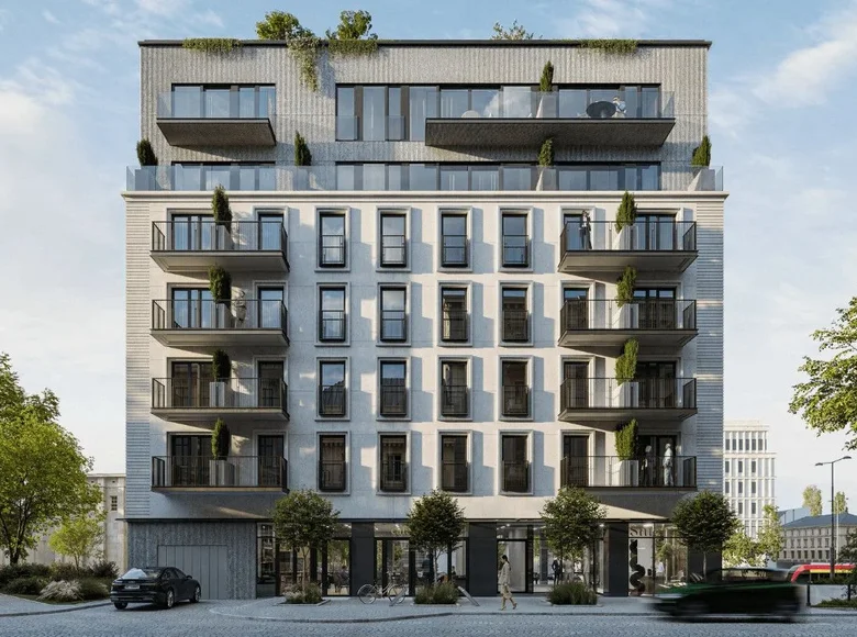 Квартира 1 комната 25 м² Варшава, Польша