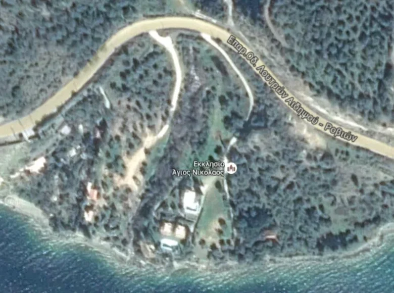 Земельные участки 1 комната  Эдипсос, Греция