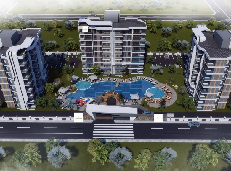 Apartamento 3 habitaciones 95 m² Región del Mediterráneo, Turquía