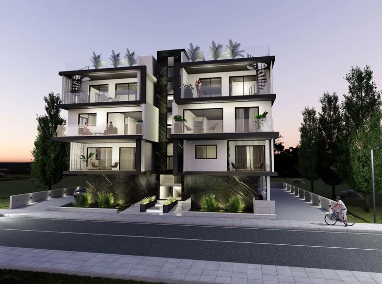 Квартира 1 комната 54 м² Никосия, Кипр