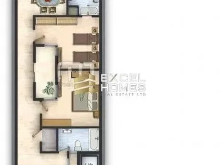 Квартира 2 спальни  Mosta, Мальта