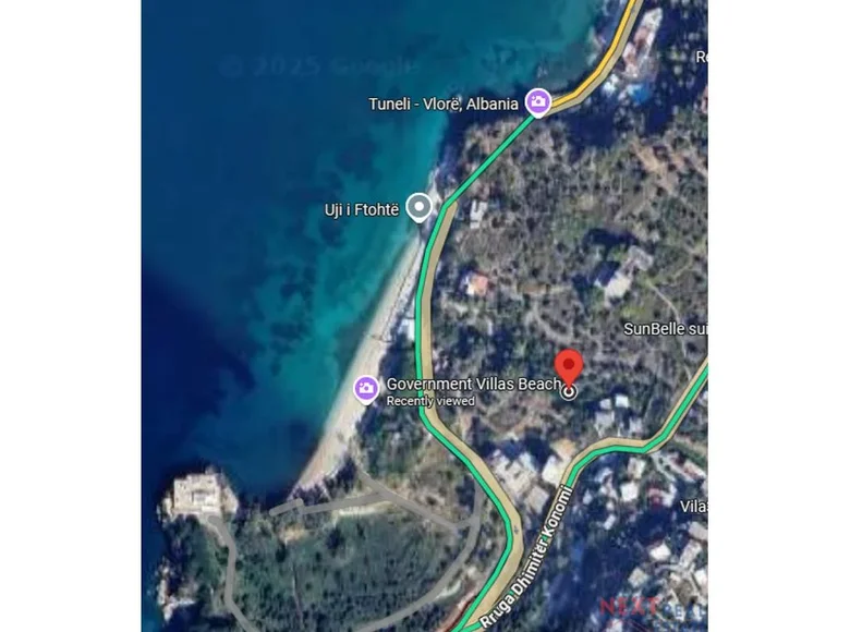 Land 1 203 m² Bashkia Vlore, Albania
