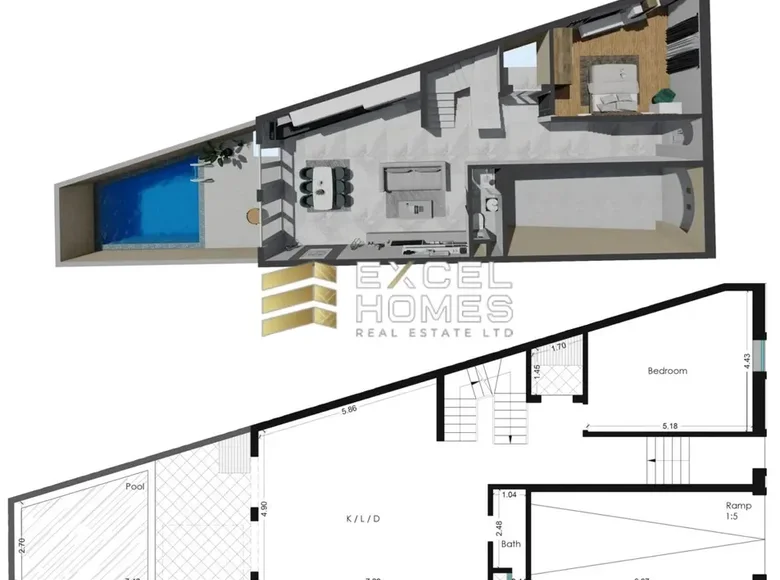 Casa 4 habitaciones  Xewkija, Malta