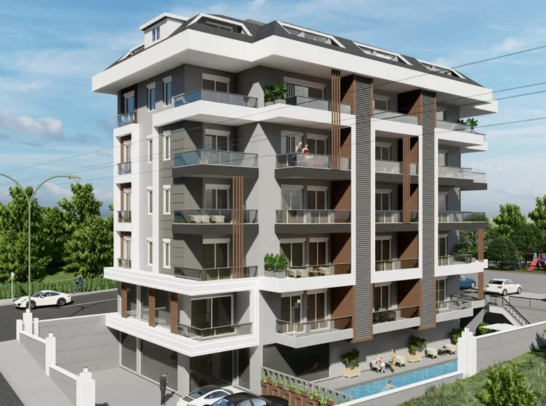 Wohnung 1 zimmer 50 m² Alanya, Türkei