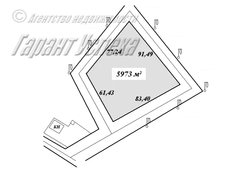 Commercial property 60 m² in Muchaviecki sielski Saviet, Belarus