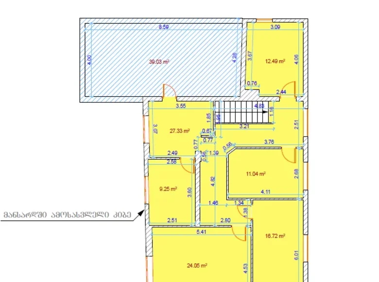 Hotel 400 m² en Tiflis, Georgia