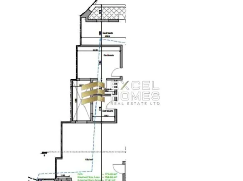Mieszkanie 3 pokoi  Gharghur, Malta