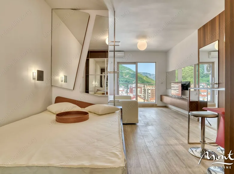 Квартира 1 спальня 33 м² Будва, Черногория
