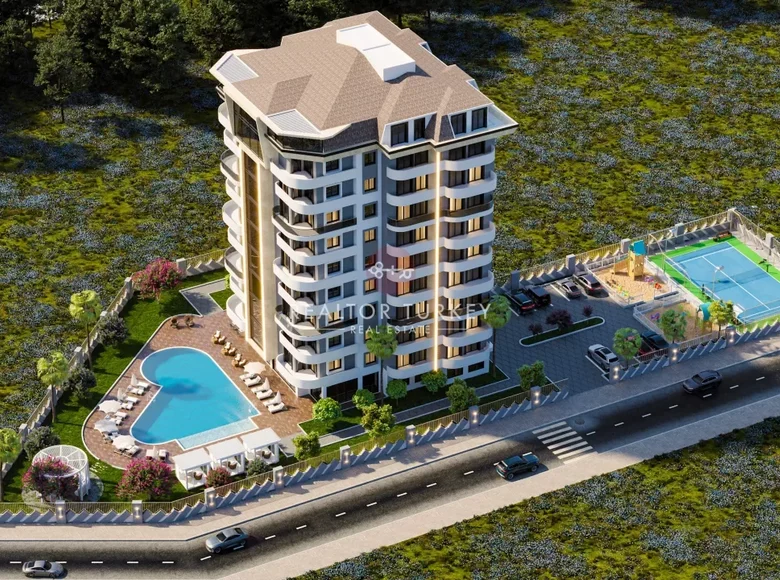 Wohnung 1 zimmer 61 m² Alanya, Türkei