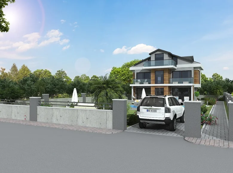 Szeregowiec 4 pokoi 202 m² Fethiye, Turcja