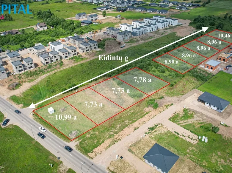 Grundstück  Kaunas, Litauen