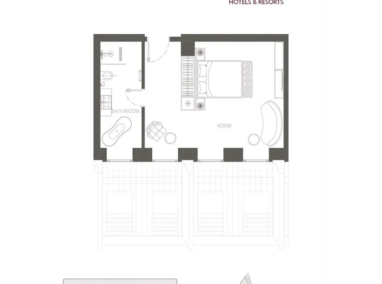 Condo 35 m² Kolasin, Czarnogóra