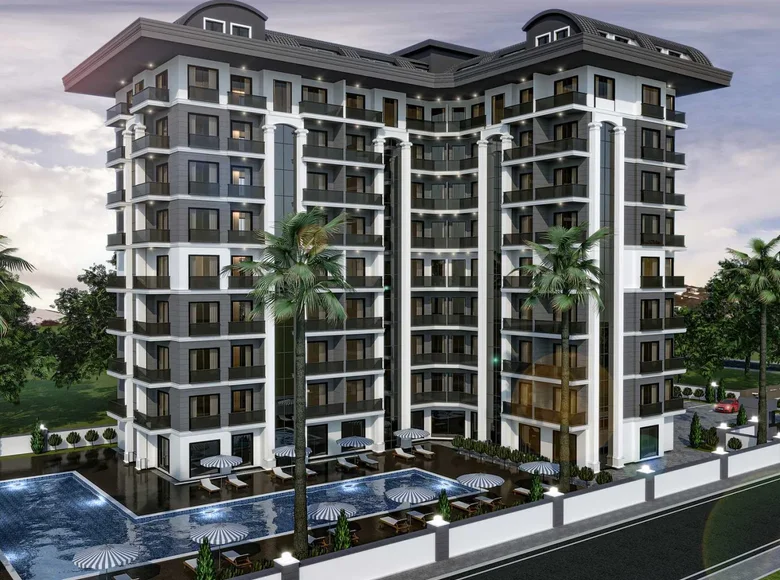 1 bedroom apartment 55 m² Konakli, Turkey