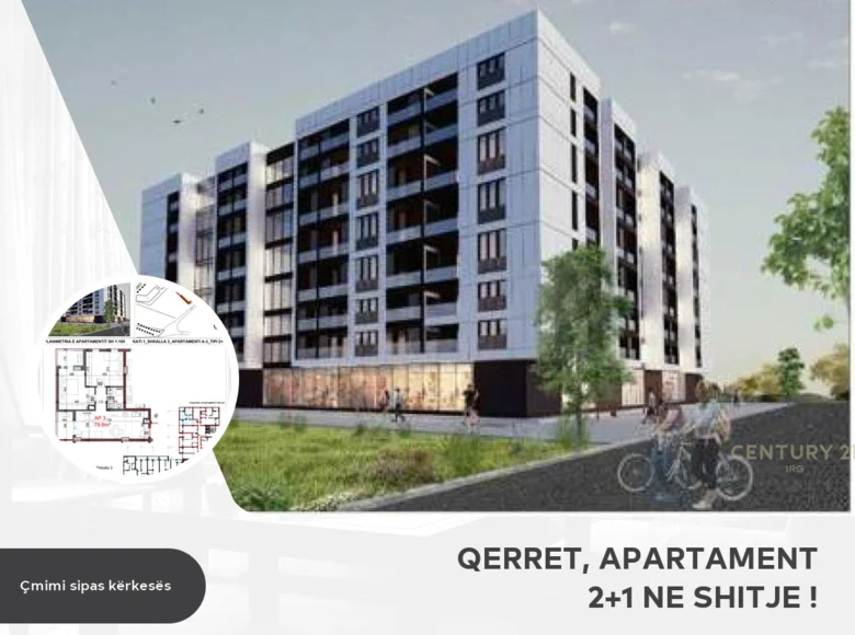 Mieszkanie 2 pokoi 94 m² Golem, Albania