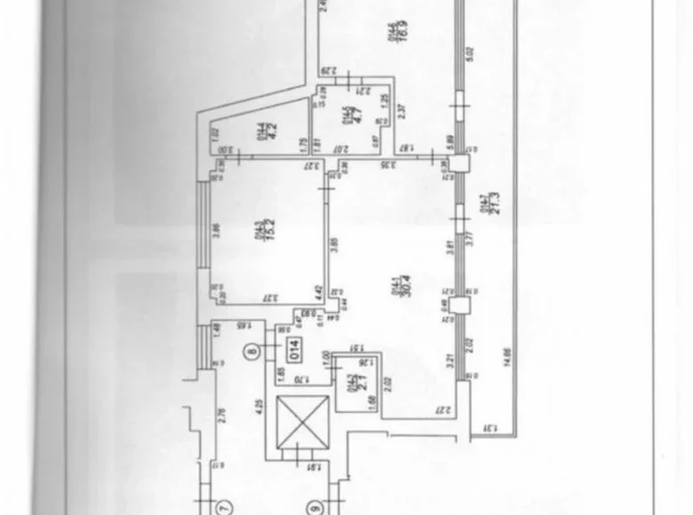 3 room apartment 95 m² in Riga, Latvia