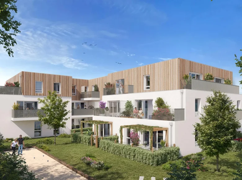 Квартира 3 спальни 53 м², Франция
