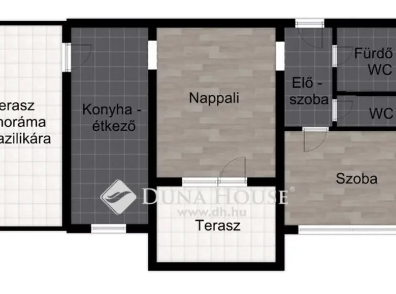 Квартира 83 м² Эстергом, Венгрия