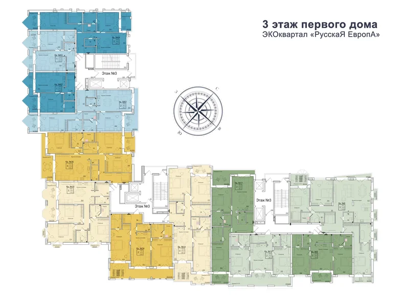 3 room apartment for sale in Kaliningrad, Russia for € 200,730