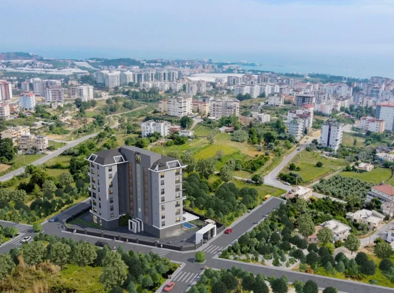 Квартира 1 спальня 56 м² Аланья, Турция