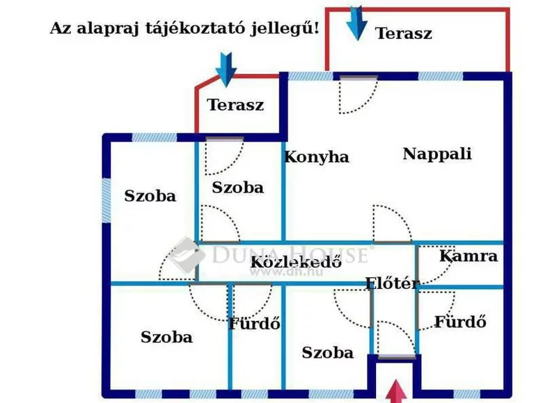 Apartment 2 bathrooms 99 m² in Central Hungary, All countries