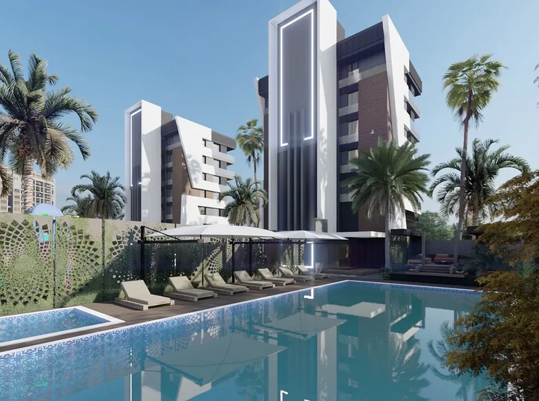 2 bedroom apartment 97 m² Kepez, Turkey