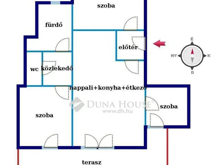 Apartment 1 bathroom 70 m² in Baranya, Hungary