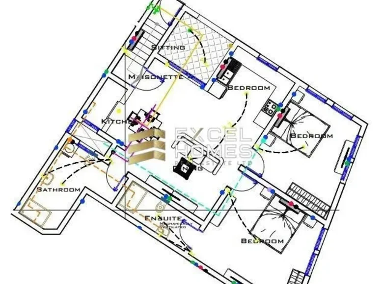 Apartamento 2 habitaciones  Mosta, Malta