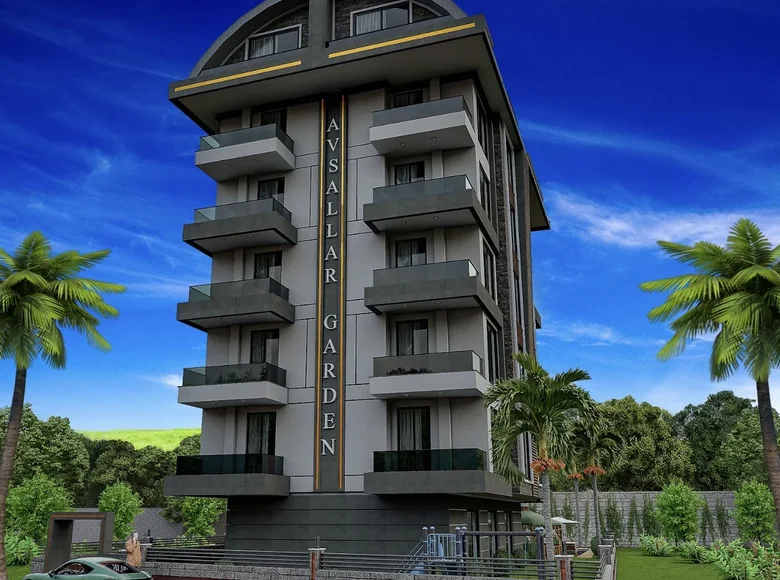 1 bedroom apartment 64 m² Alanya, Turkey