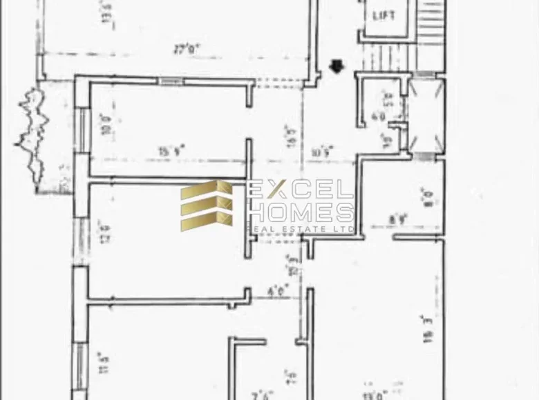 Mieszkanie 4 pokoi  Sliema, Malta