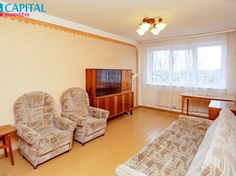 2 room apartment 45 m² Panevėžys, Lithuania