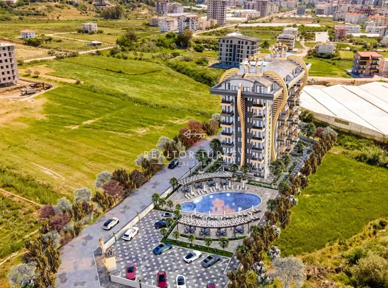 Appartement 1 chambre 46 m² Tosmur, Turquie