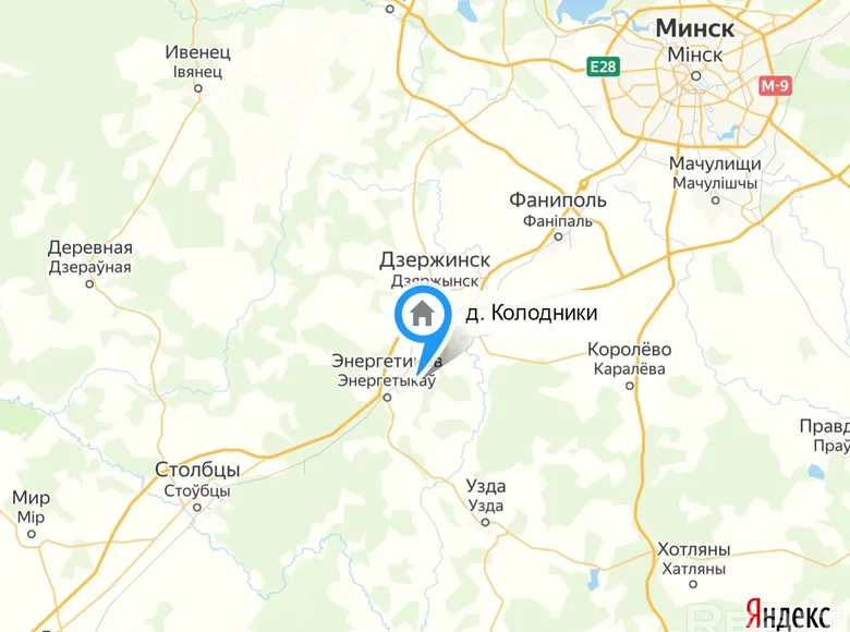 House 102 m² Nieharelski sielski Saviet, Belarus