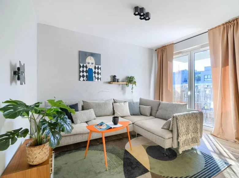 2 room apartment 48 m² Warsaw, Poland