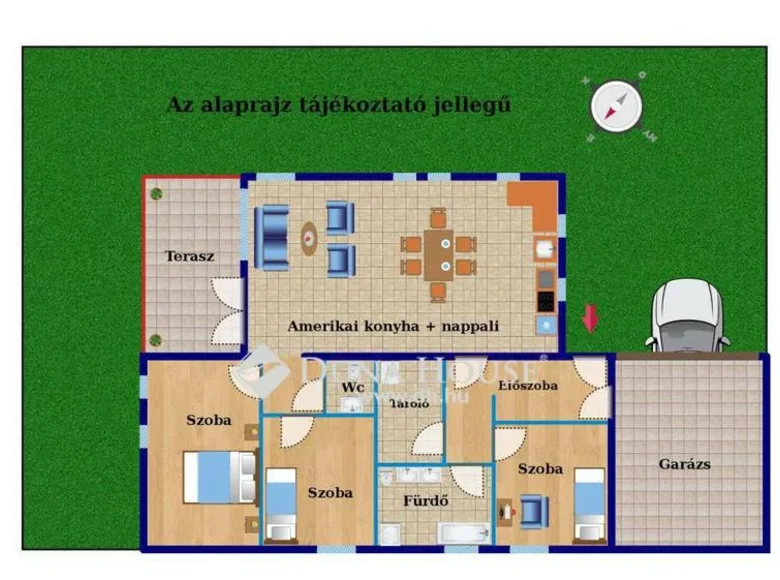 House 1 bathroom 100 m² in Central Hungary, All countries