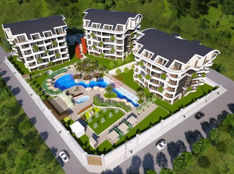 Appartement 1 chambre 47 m² Oba, Turquie