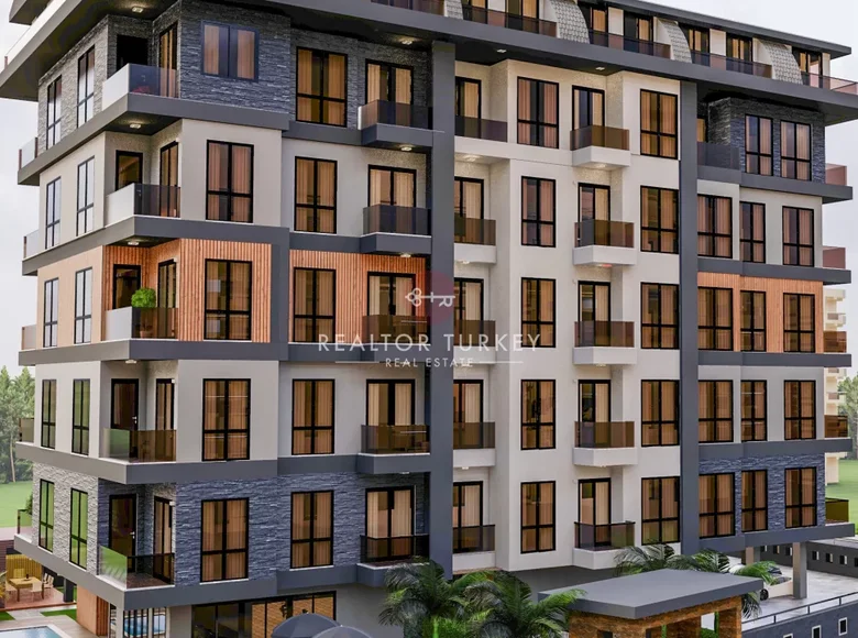 Appartement 1 chambre 46 m² Alanya, Turquie