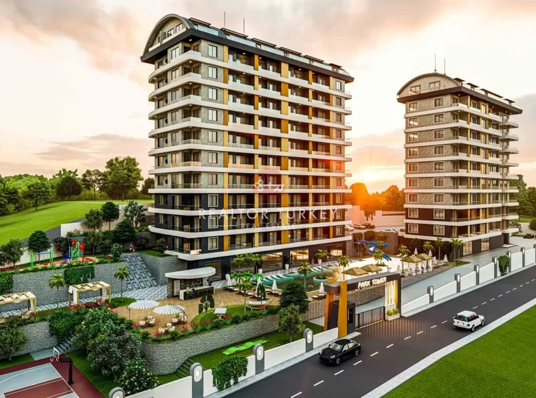 Квартира 1 комната 48 м² Аланья, Турция