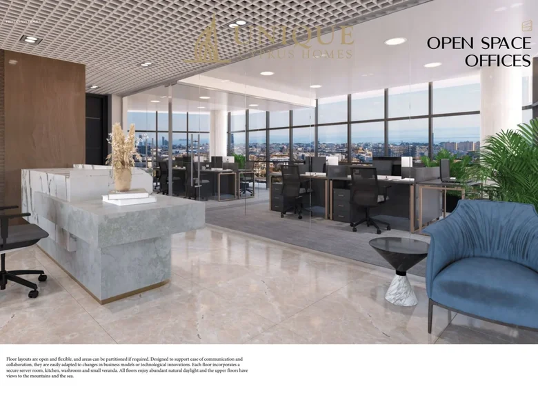Bureau 1 637 m² à District de Limassol, Chypre