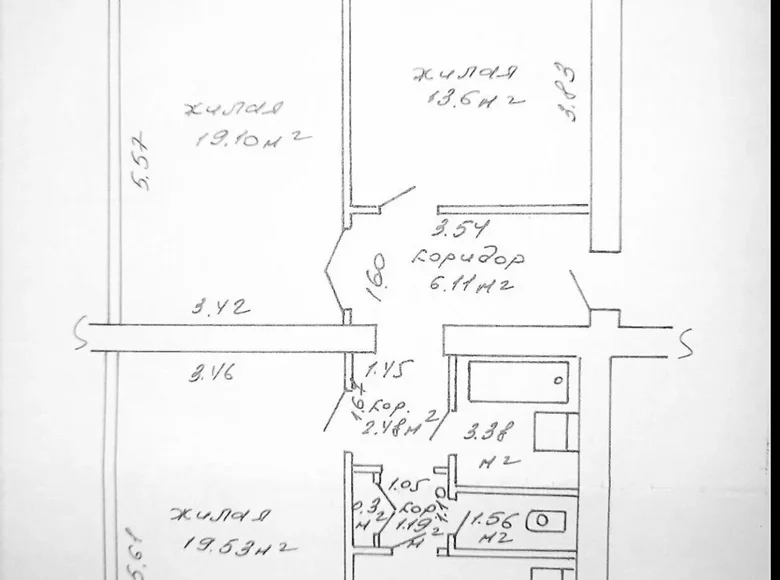Apartment 74 m² Minsk, Belarus
