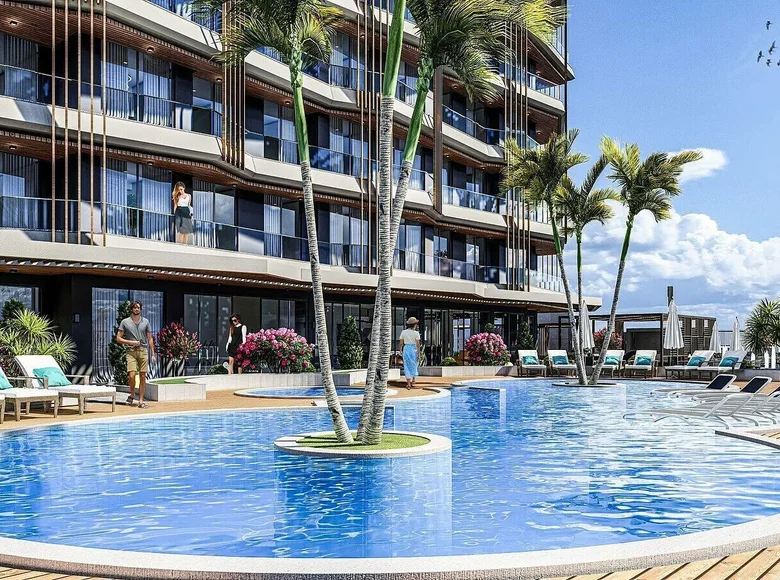 2 bedroom apartment 82 m² Demirtaş, Turkey