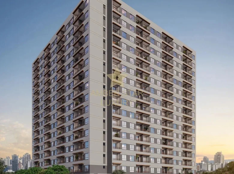 Квартира 1 комната 25 м² Mirandopolis, Бразилия