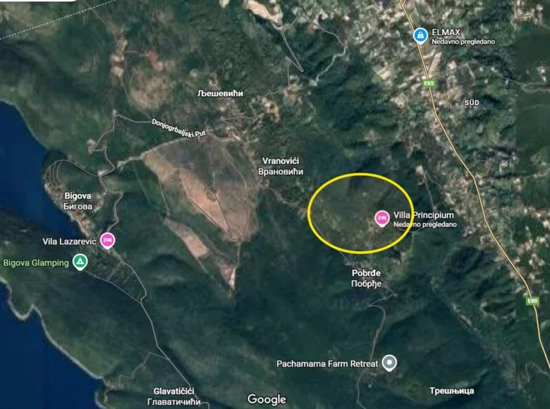 Grundstück  Pobrdje, Montenegro